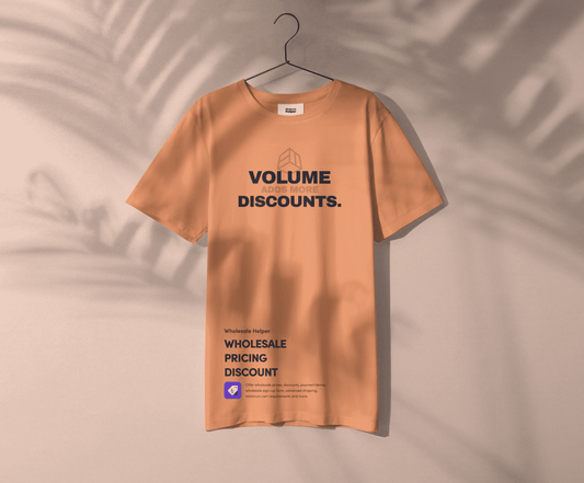 WPD Volume Adds Discounts Tshirt